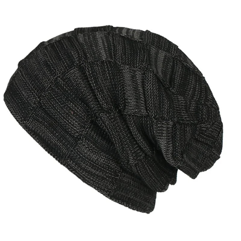 Lined Beanie Skull Cap Hat