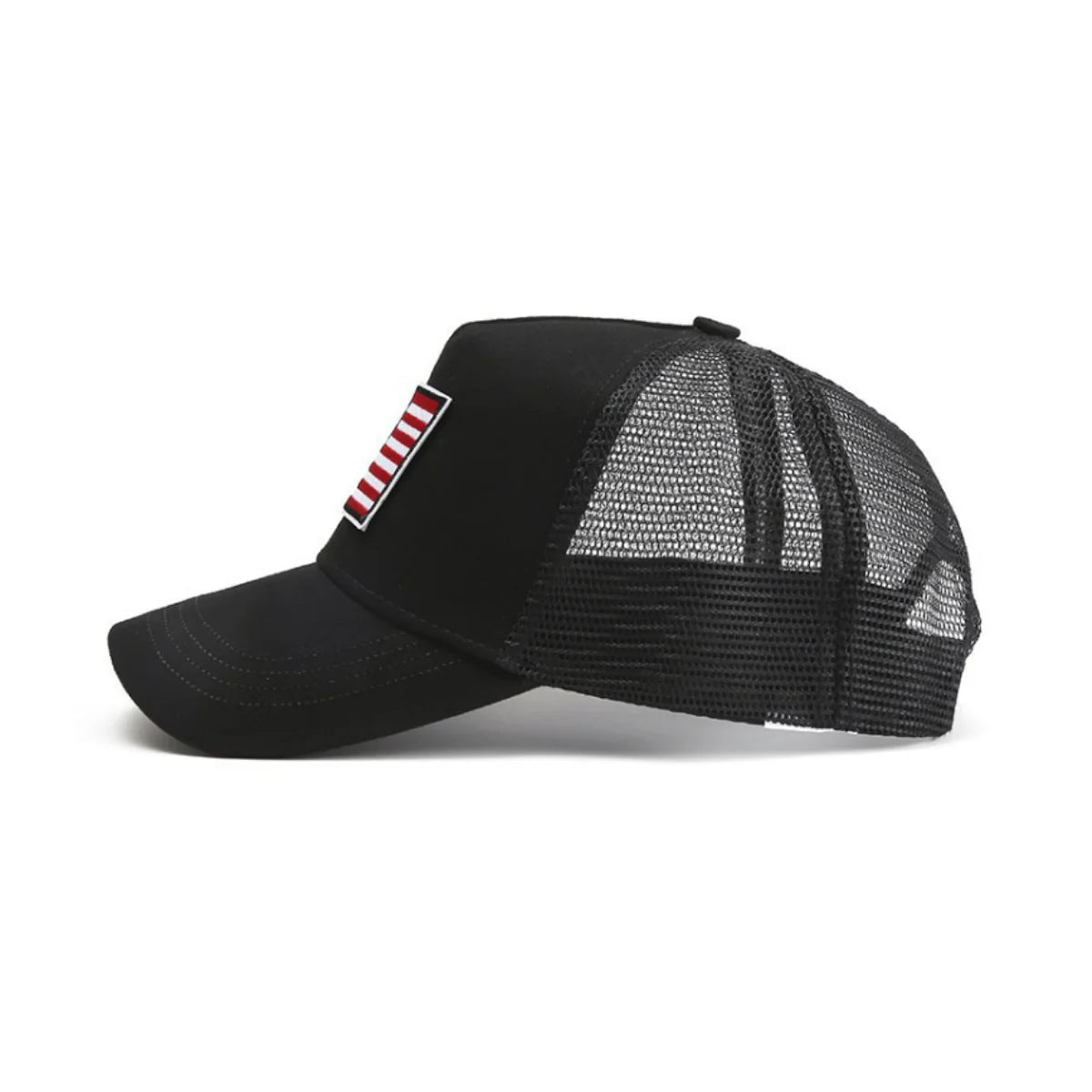 Jupitergear American Flag Trucker Hat with Adjustable Strap | Breathable & Unisex