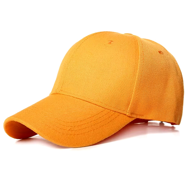 Men Women Multiple Colour Baseball Cap Peaked Cap Solid Color Adjustable Unisex Spring Summer Dad Hat Shade Sport Baseball Cap