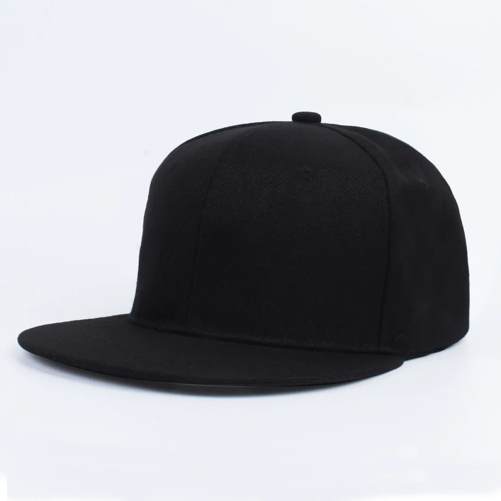 New Hot Sale Cap Plain Snapback Hat High Quality Adult Hip Hop Baseball Cap Men Women Outdoor Leisure Baseball Hat
