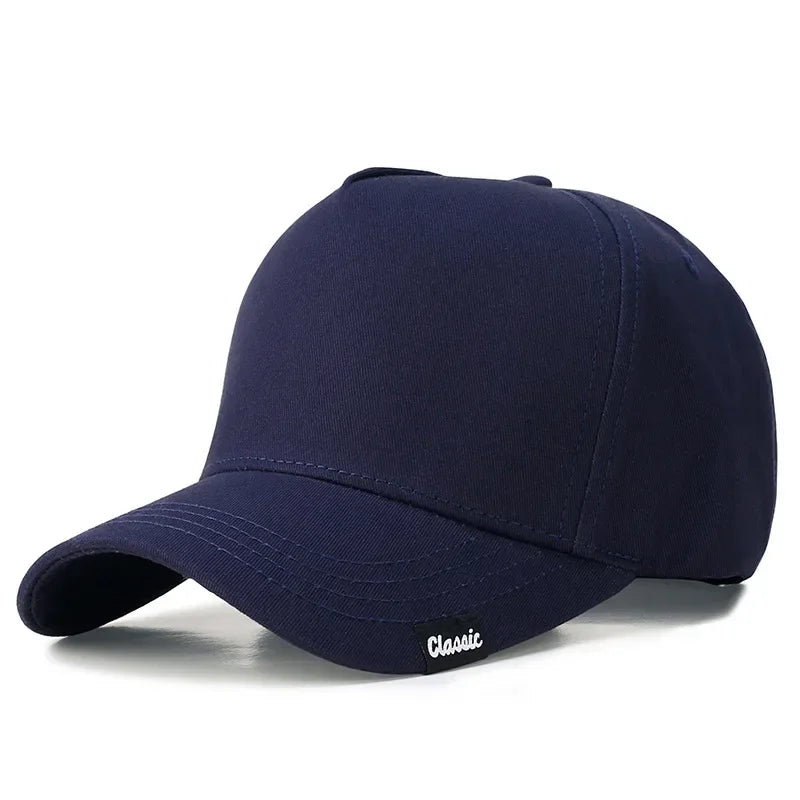 Big Head plus Size XXL Baseball Cap Men Women Oversize High Crown Adjustable Fashion Trucker 56-60Cm 61-65Cm Hats