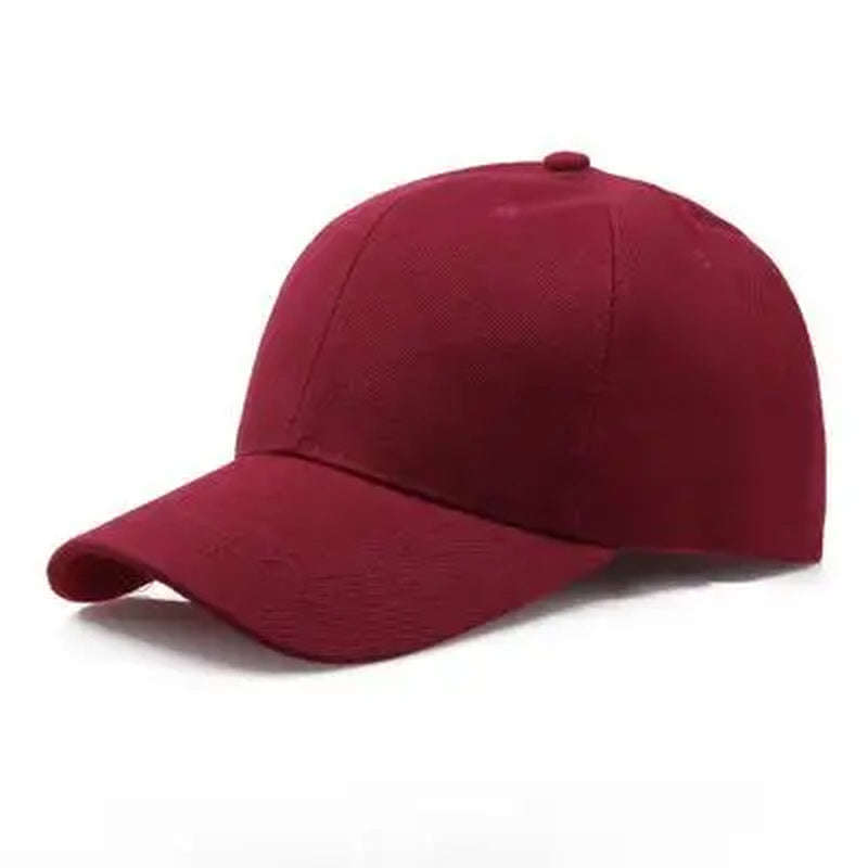 Brand Solid Color Baseball Cap Women Men'S Cap Snapback Hats for Women Dad Hat Female Black Bone Male Cheap Gorras Casual