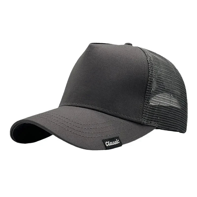 Big Head plus Size XXL Baseball Cap Men Women Oversize High Crown Adjustable Fashion Trucker 56-60Cm 61-65Cm Hats