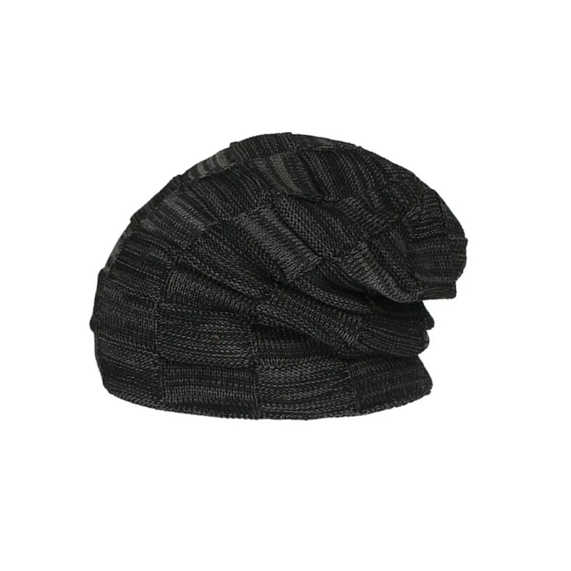 Lined Beanie Skull Cap Hat