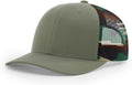 Richardson 112 Trucker Hat Structured Classic Adjustable 6 Panel Snapback Cap One Size Fits Most Adults, Men, Women or Youth
