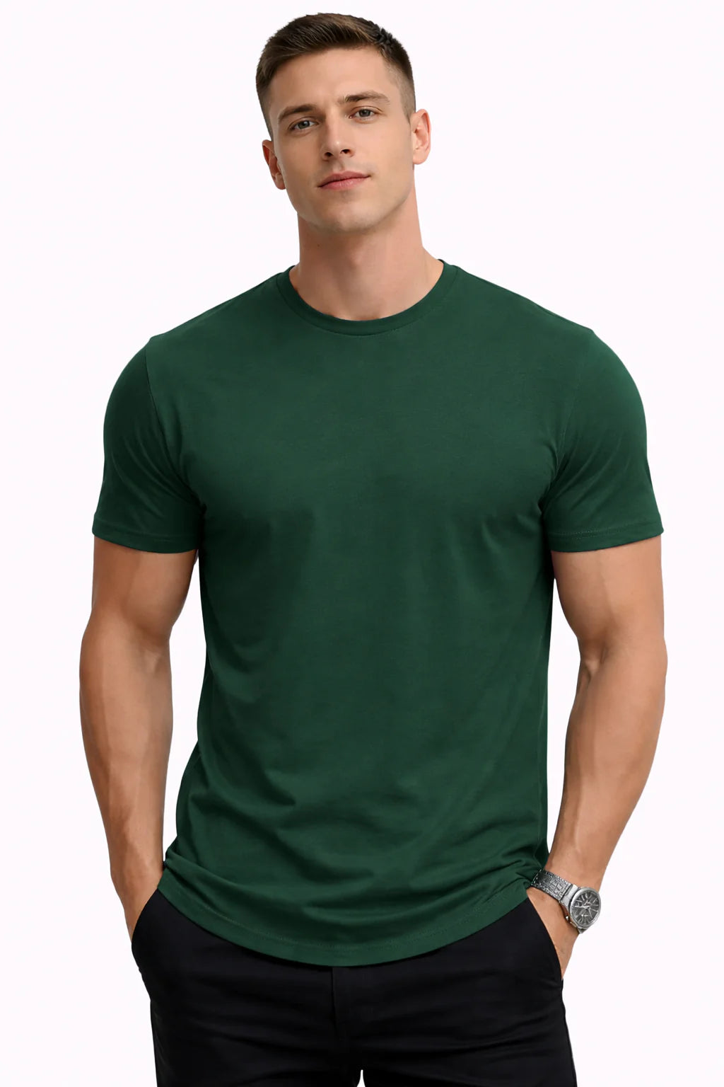 Rene T-Shirt - Alledaagse T-Shirt Met Comfortabele Stof