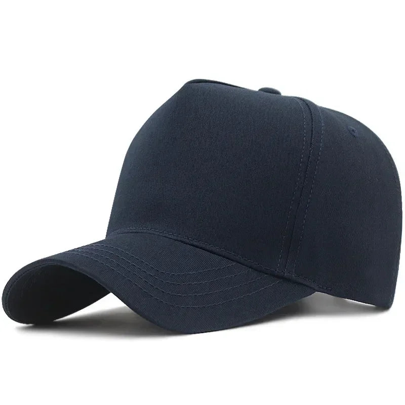 Big Head plus Size XXL Baseball Cap Men Women Oversize High Crown Adjustable Fashion Trucker 56-60Cm 61-65Cm Hats