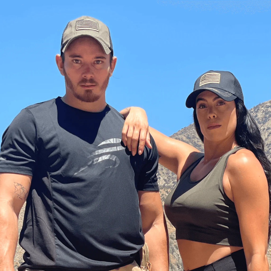 Jupitergear American Flag Trucker Hat with Adjustable Strap | Breathable & Unisex