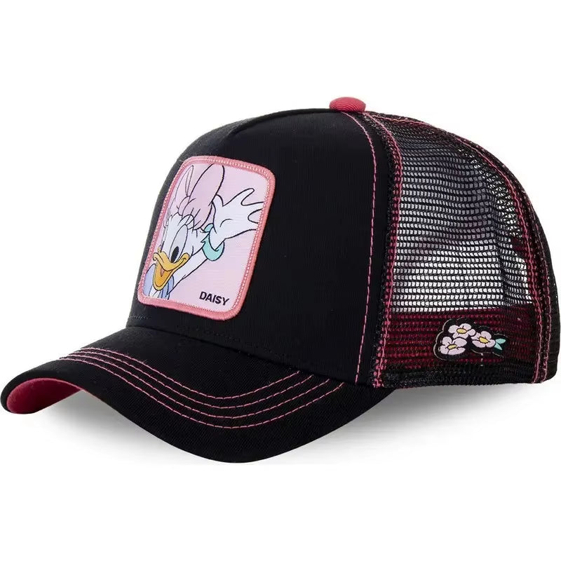 Hot Sale Unisex Anime Cartoon Cap Patch Draw Baseball Cap Men Women Trucker Hat