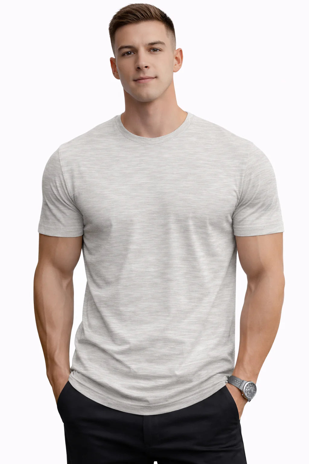 Rene T-Shirt - Alledaagse T-Shirt Met Comfortabele Stof