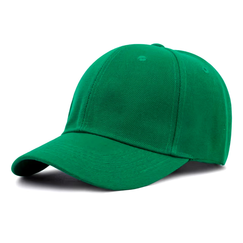 Men Women Multiple Colour Baseball Cap Peaked Cap Solid Color Adjustable Unisex Spring Summer Dad Hat Shade Sport Baseball Cap