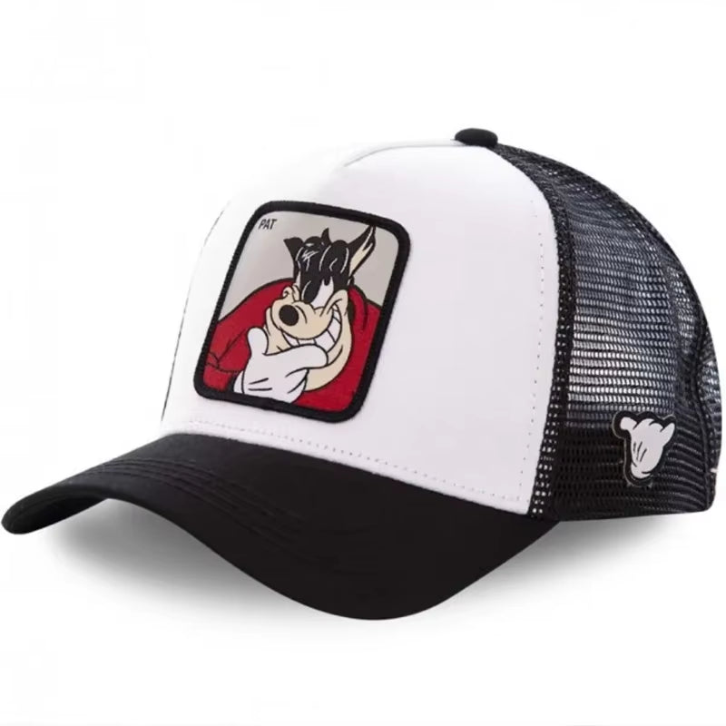 Hot Sale Unisex Anime Cartoon Cap Patch Draw Baseball Cap Men Women Trucker Hat