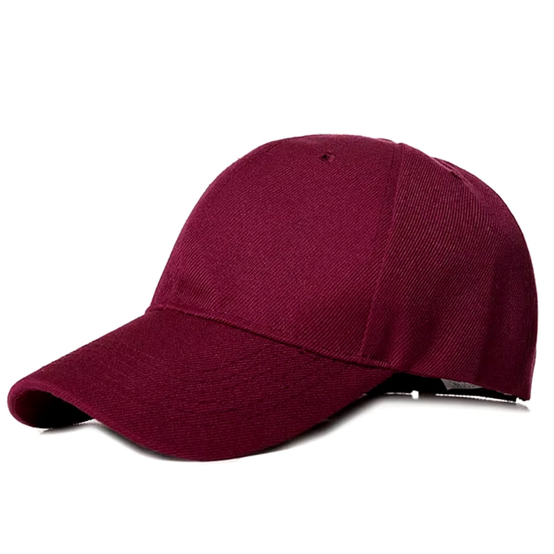 Men Women Multiple Colour Baseball Cap Peaked Cap Solid Color Adjustable Unisex Spring Summer Dad Hat Shade Sport Baseball Cap