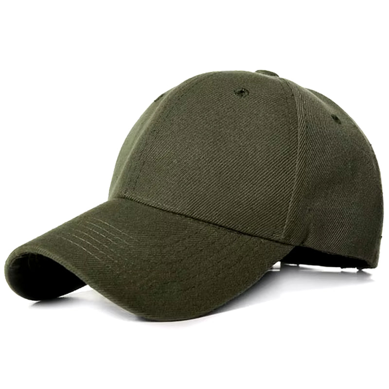 Men Women Multiple Colour Baseball Cap Peaked Cap Solid Color Adjustable Unisex Spring Summer Dad Hat Shade Sport Baseball Cap