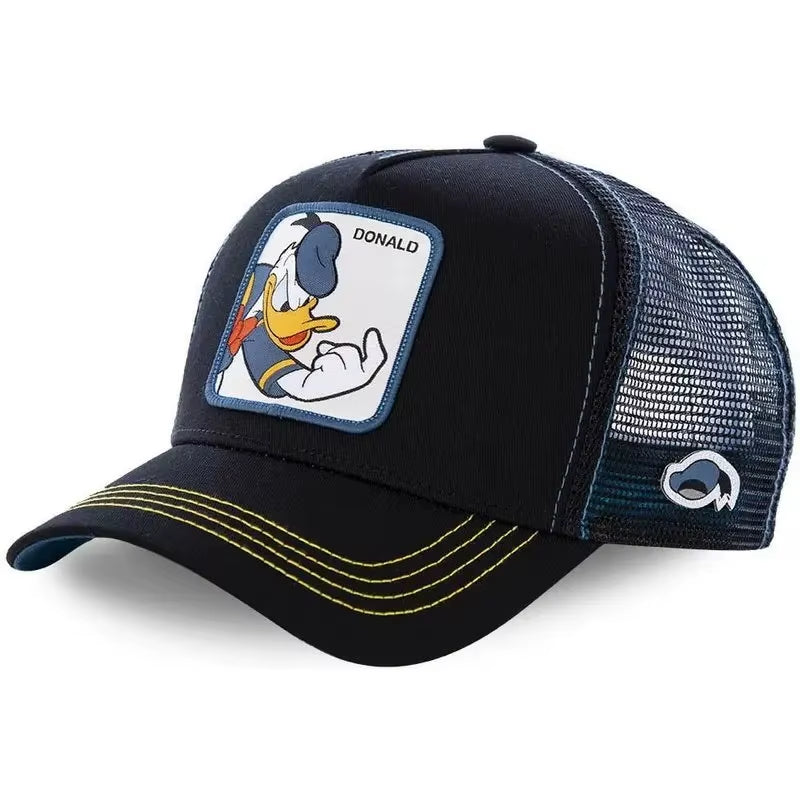 Hot Sale Unisex Anime Cartoon Cap Patch Draw Baseball Cap Men Women Trucker Hat