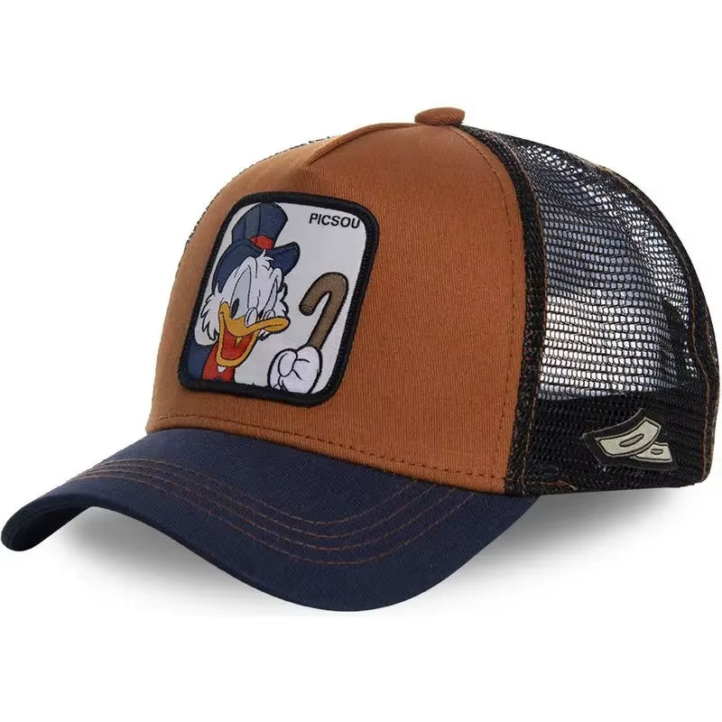 Hot Sale Unisex Anime Cartoon Cap Patch Draw Baseball Cap Men Women Trucker Hat