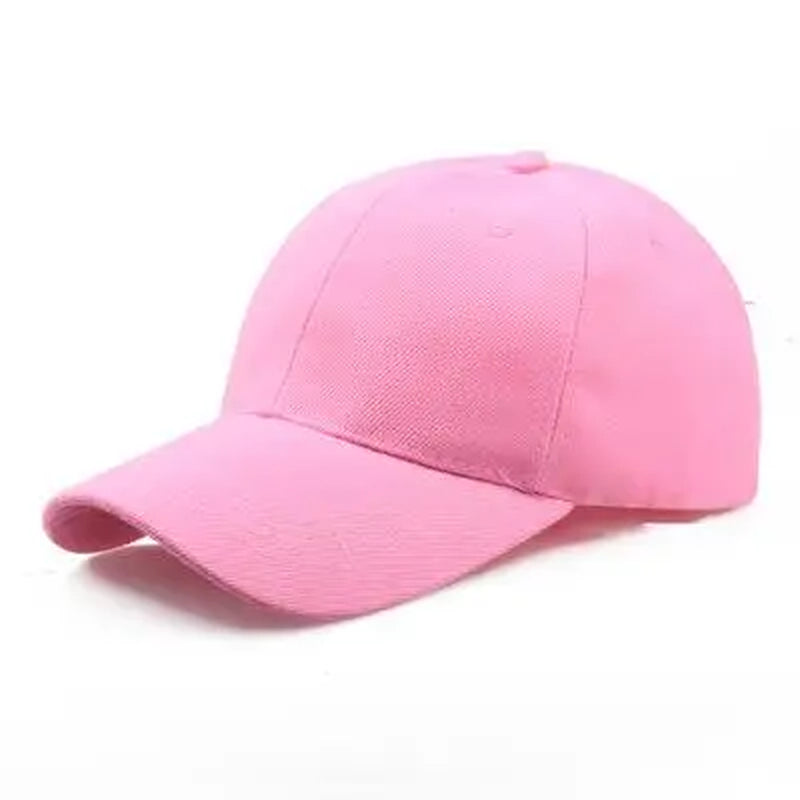 Brand Solid Color Baseball Cap Women Men'S Cap Snapback Hats for Women Dad Hat Female Black Bone Male Cheap Gorras Casual