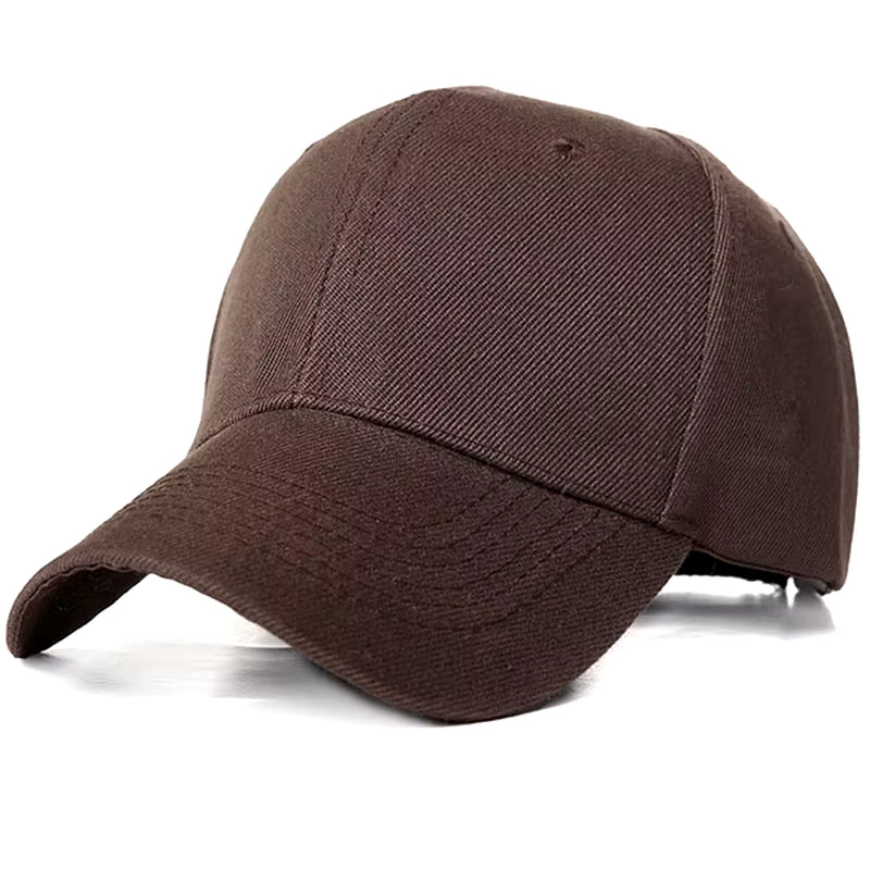 Men Women Multiple Colour Baseball Cap Peaked Cap Solid Color Adjustable Unisex Spring Summer Dad Hat Shade Sport Baseball Cap