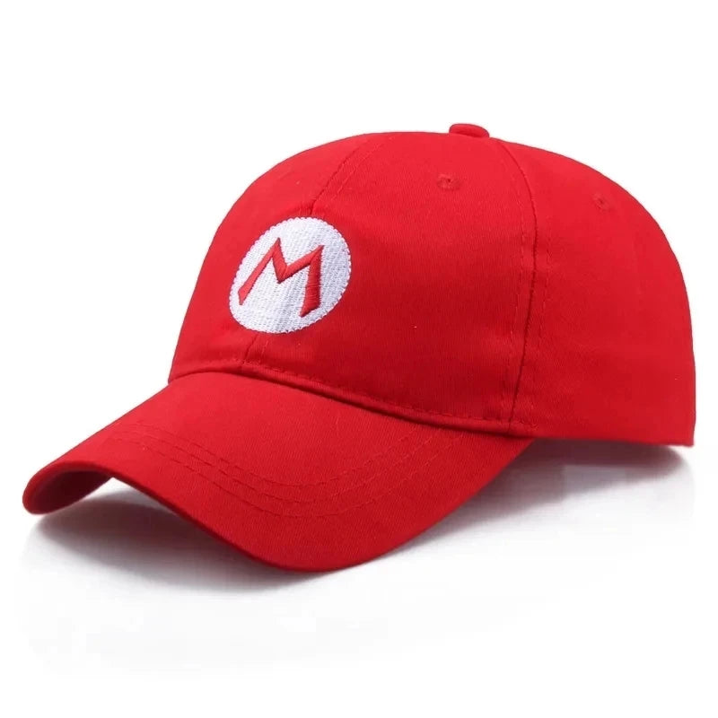Anime Super Luigi Bros Sun Hat Adjustable Game Cartoon Hats Cosplay Accessories Baseball Cap Prop