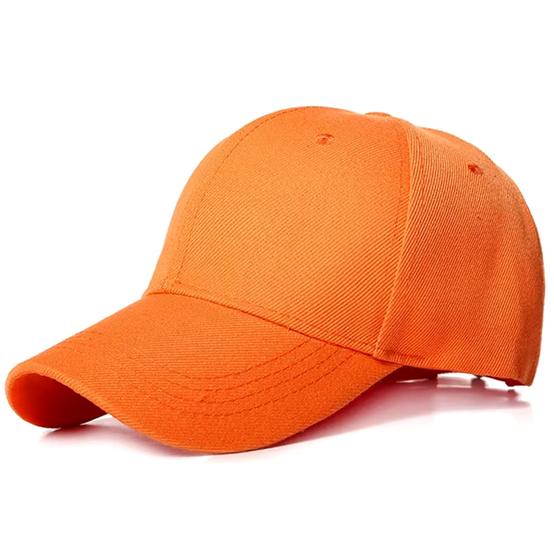 Men Women Multiple Colour Baseball Cap Peaked Cap Solid Color Adjustable Unisex Spring Summer Dad Hat Shade Sport Baseball Cap